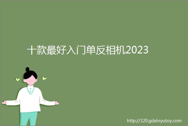 十款最好入门单反相机2023